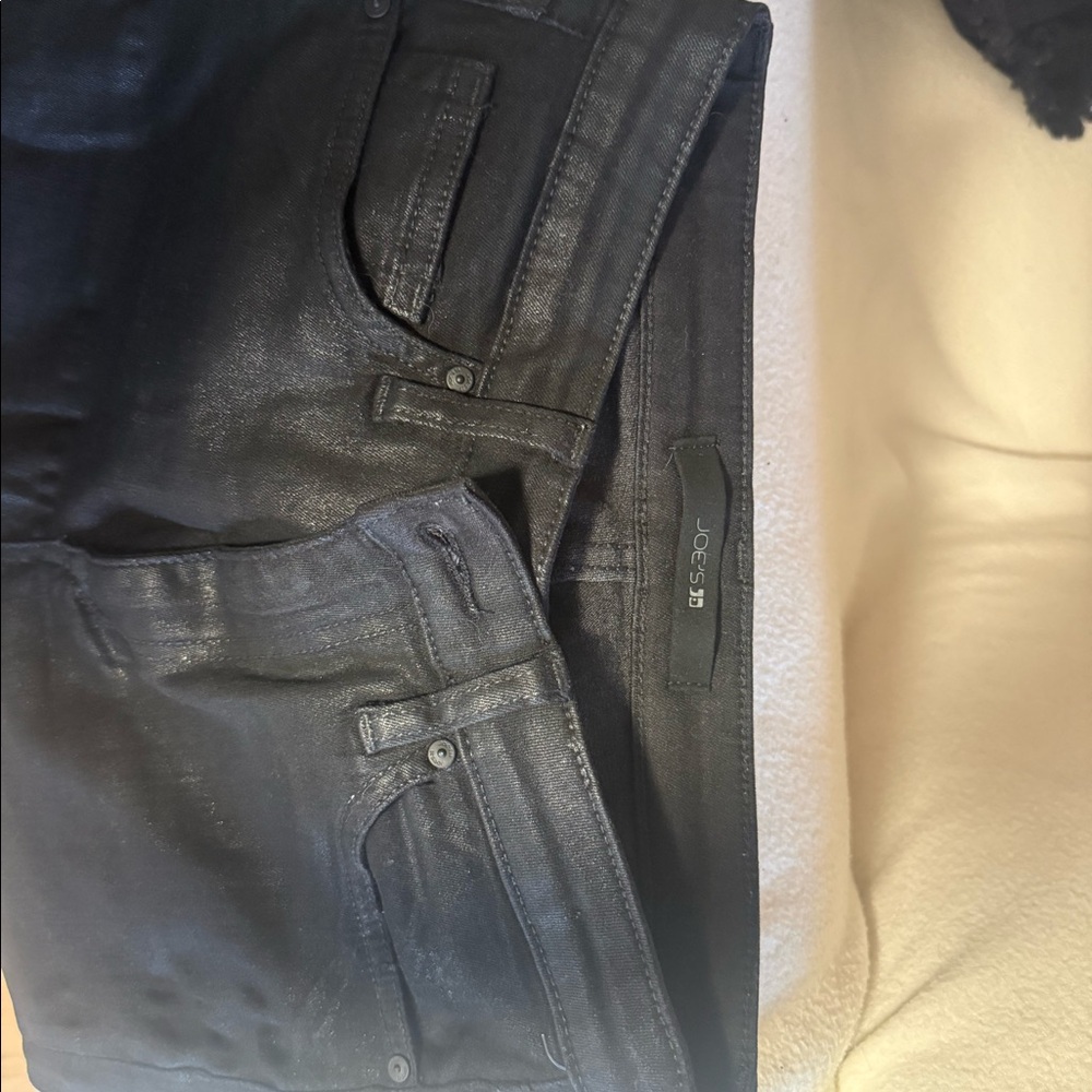Joe's 
The Charlie Coated High Waist Skinny s26